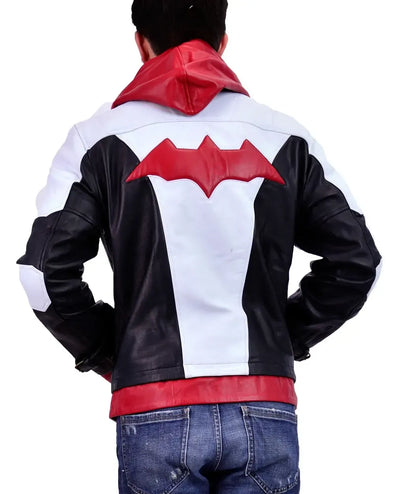 Red Hood Leather Jacket
