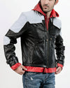 Red Hood Leather Jacket