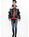 Red Hood Leather Jacket