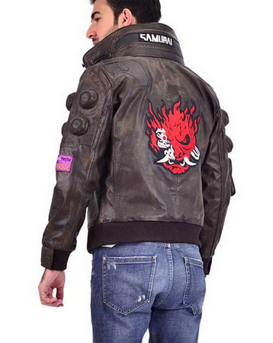 Cyberpunk 2077 Samurai Leather Jacket