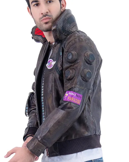 Cyberpunk 2077 Samurai Leather Jacket