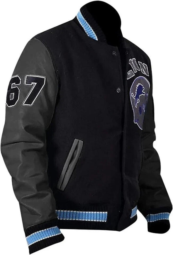Eddie Brock Venom 2 Detroit Lions Varsity Jacket
