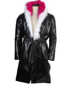 Cyberpunk 2077 Evelyn Parker Leather Trench Coat