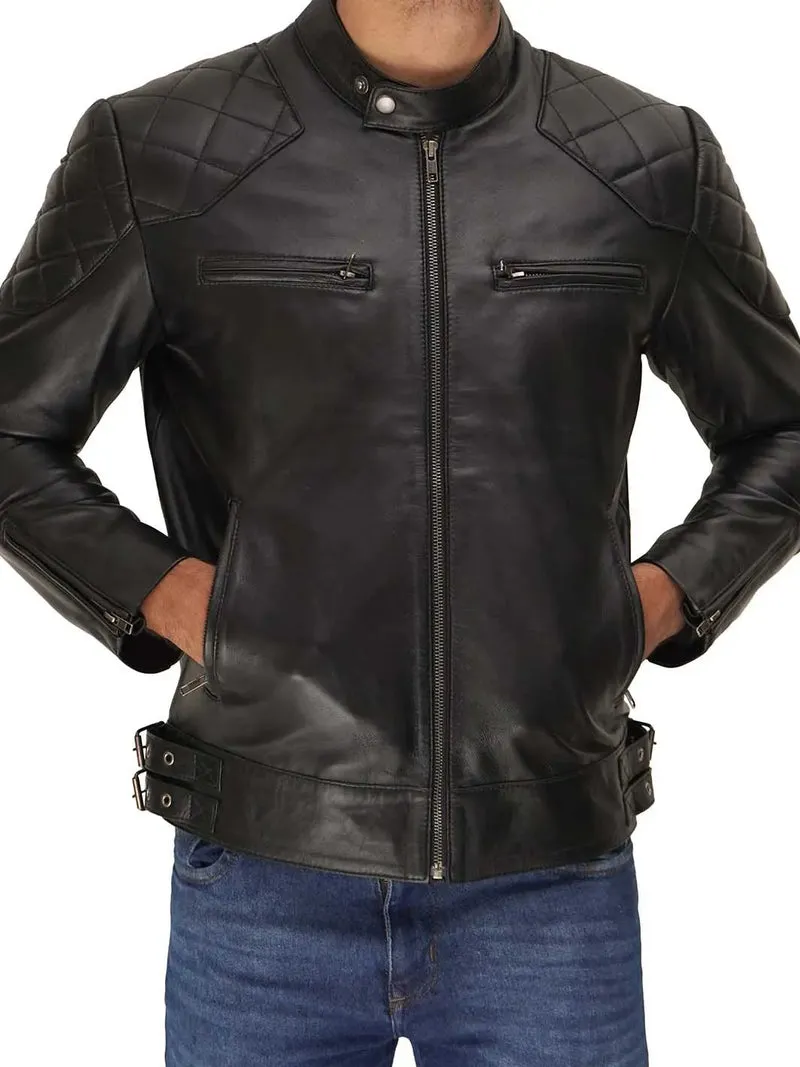David Beckhams Leather Jacket - Image 8