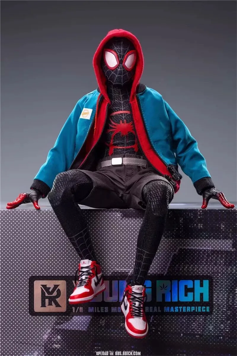 Miles Morales Jacket With Hoodie - Image 7