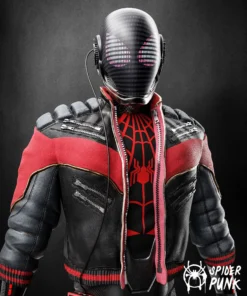 Spider Man Miles Morales Leather Jacket