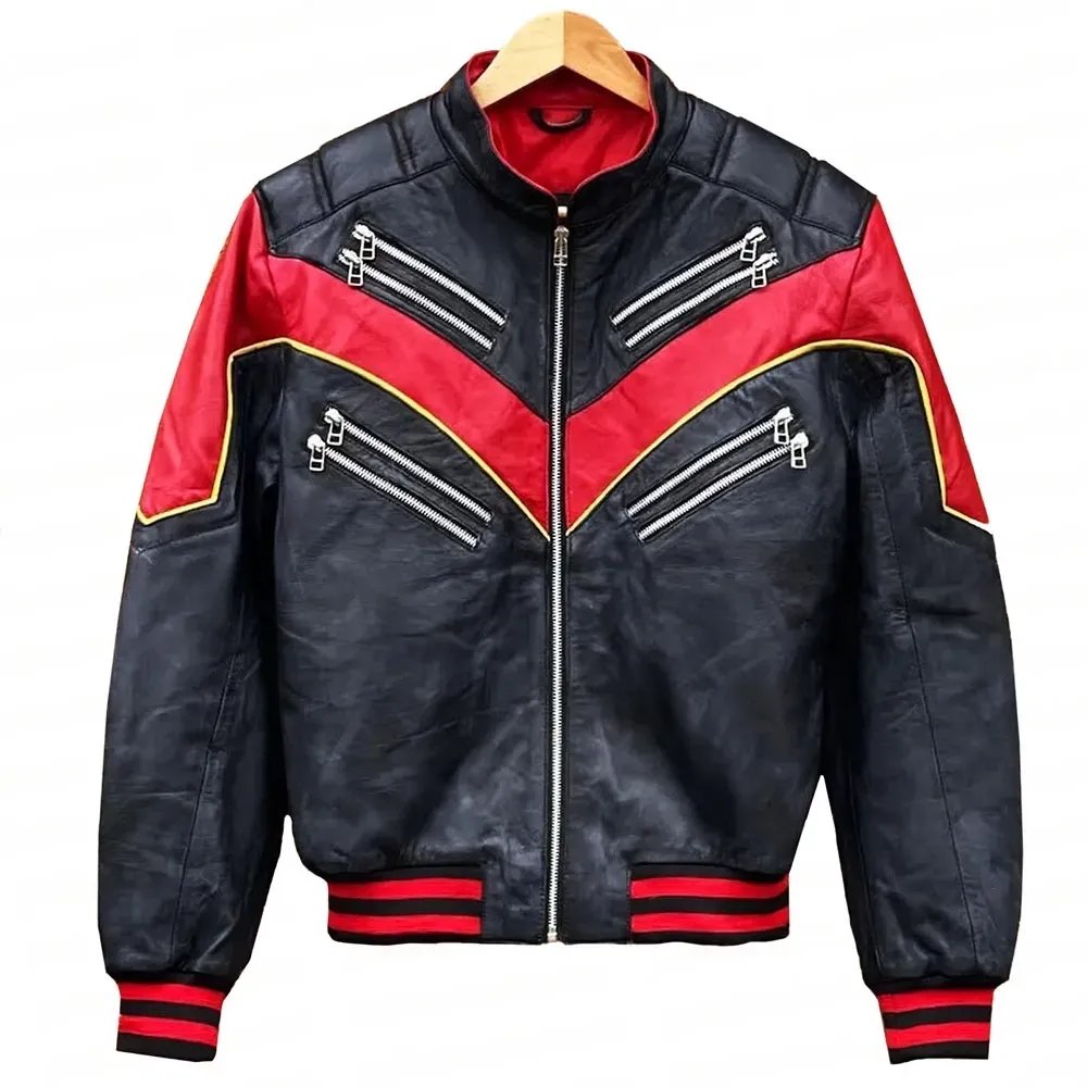 Spider Man Miles Morales Leather Jacket - Image 2