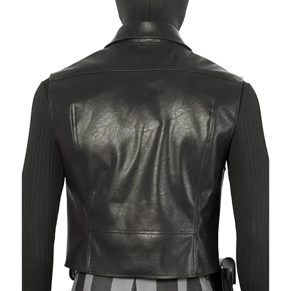 Spider-man Jayson Fitch Black Leather Vest - Image 3