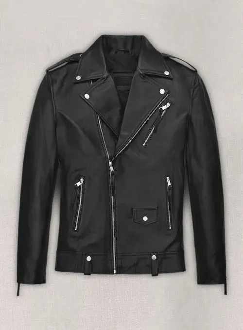 Ansel Elgort Leather Jacket - Image 2