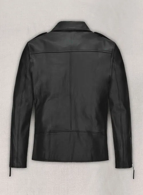 Ansel Elgort Leather Jacket - Image 3