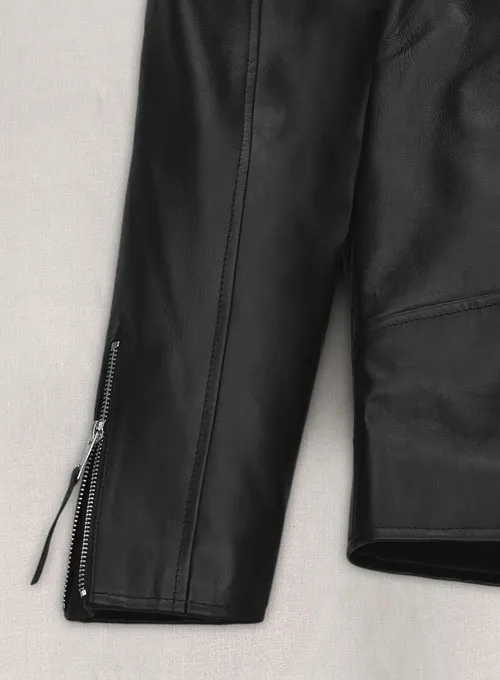 Ansel Elgort Leather Jacket - Image 5