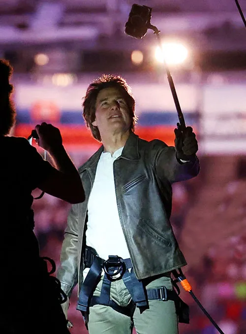 Tom Cruise Mission Impossible Final Reckoning Leather Jacket - Image 2