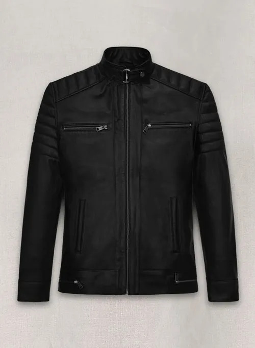Andrew Tate Black Leather Jacket - Image 2