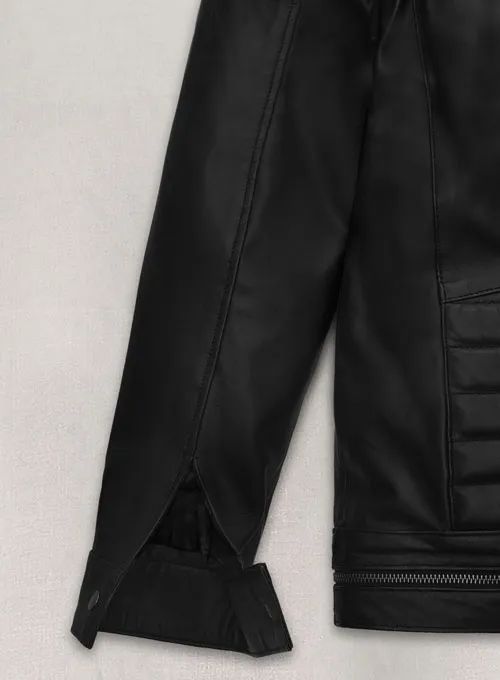 Andrew Tate Black Leather Jacket - Image 4