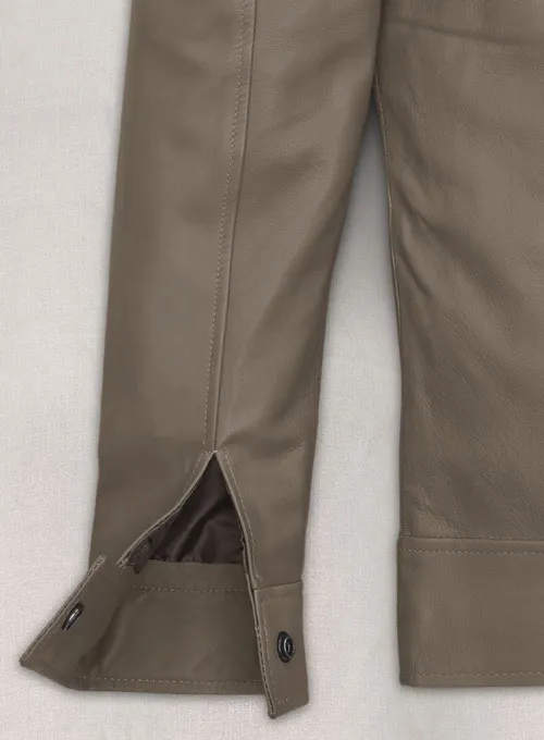 Vin Diesel Light Brown Leather Jacket - Image 5