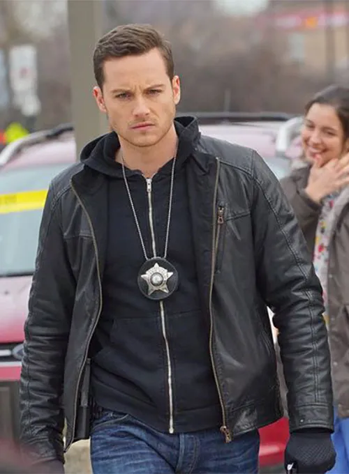 Jesse Lee Soffer Chicago PD Leather Jacket - Image 7