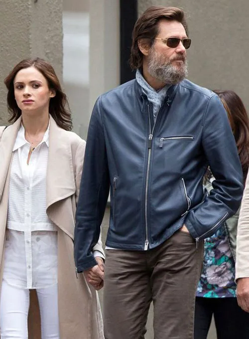 Jim Carrey Leather Jacket - Image 8