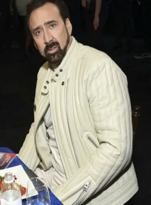 Nicolas Cage Leather Jacket - Image 6