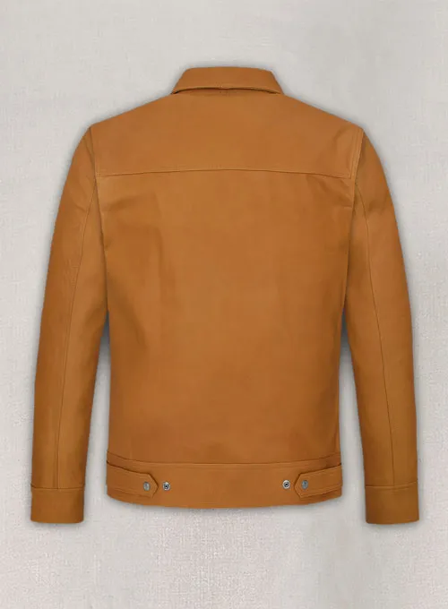 Lucas Bravo Emily In Paris Leather Jacket - Image 3