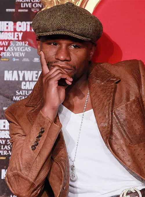 Floyd Mayweather Leather Blazer - Image 8