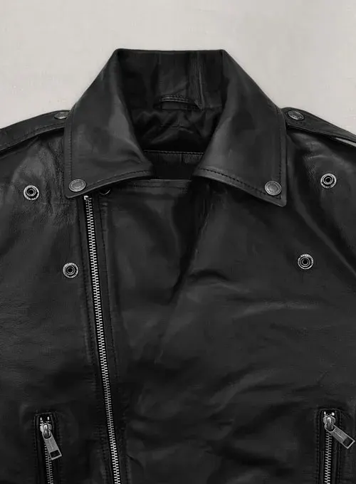 Jimin Leather Jacket - Image 4