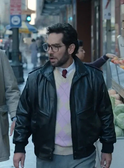 Paul Rudd The Shrink Next Door Leather Jacket - Image 7