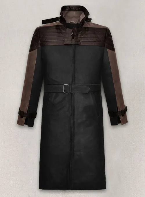 Watch Dogs 3 Legion Aiden Leather Trench Coat - Image 2