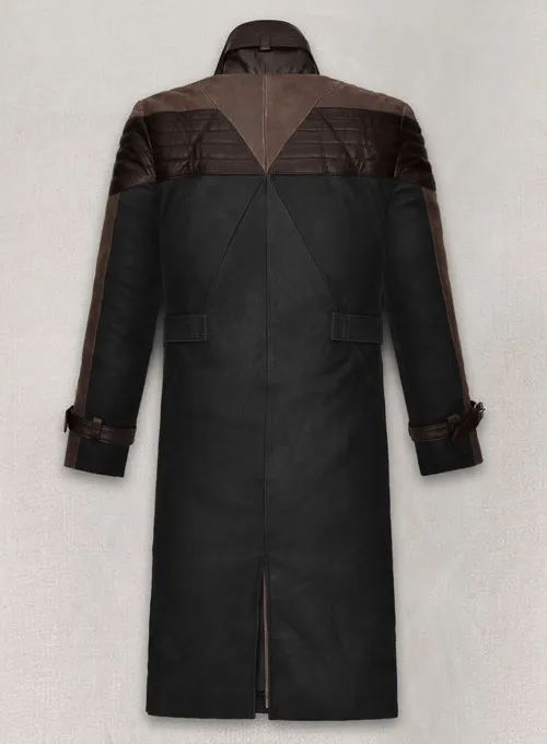 Watch Dogs 3 Legion Aiden Leather Trench Coat - Image 3